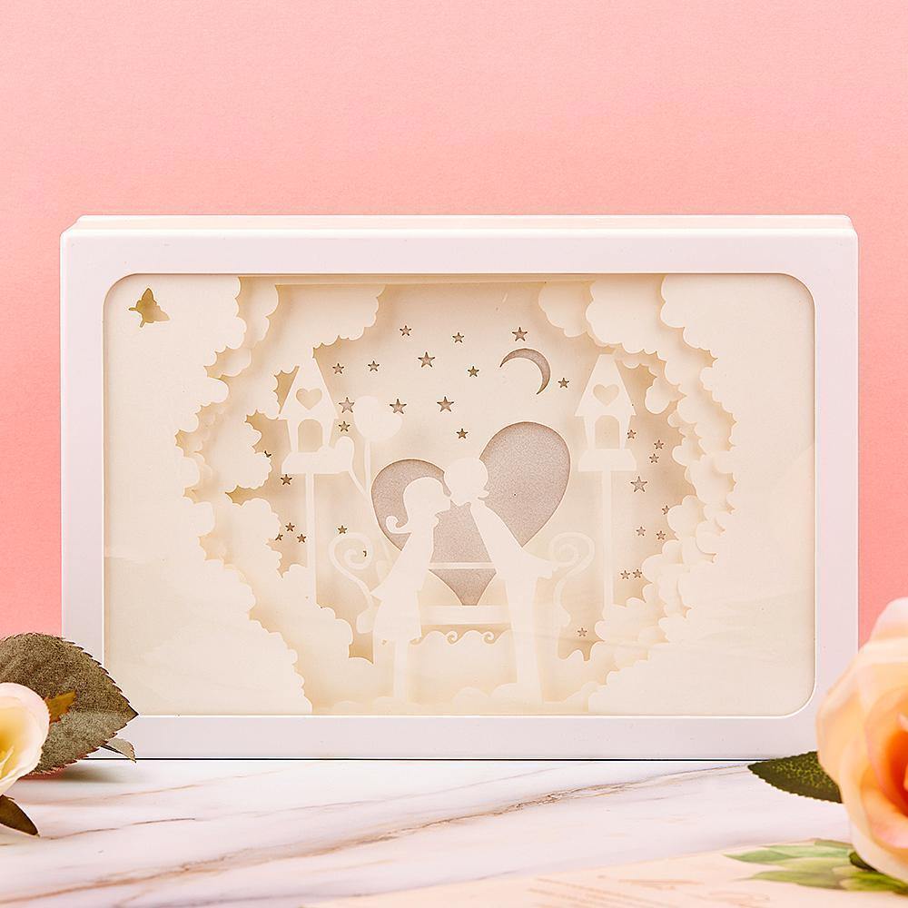 3D Paper Cut Light Vertical Box Gifts - soufeelus