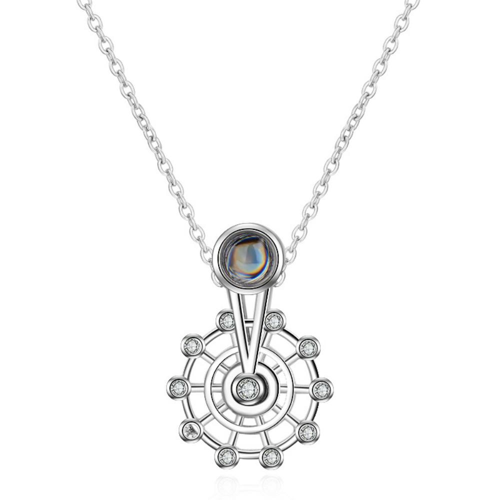 Ferris Wheel Necklace 100 Languages of Love Projection Necklace