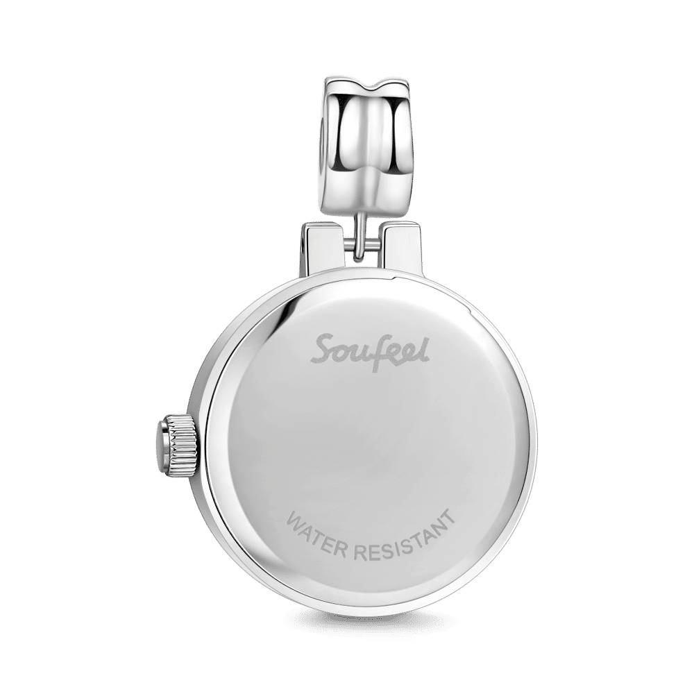 Soufeel Soufeel Crystal Dangle Watch Charm Platinum Plated - soufeelus