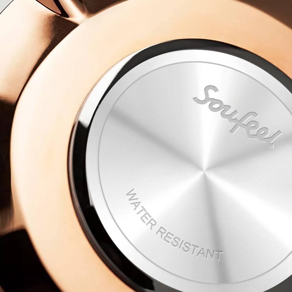 Mesh Bracelet Watch in Stainless Steel Rose Gold - Women's