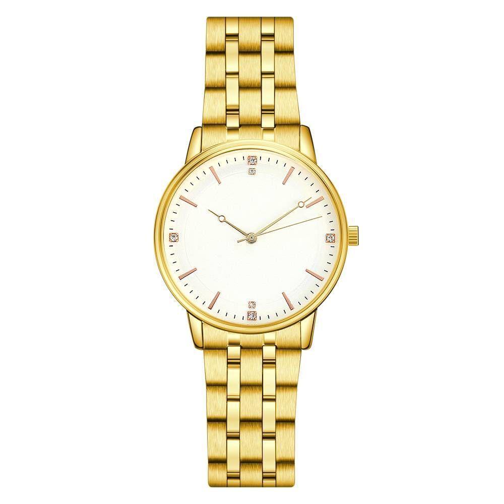 Luxury Elegant Mechanical Watches White Dial - Men's - soufeelus