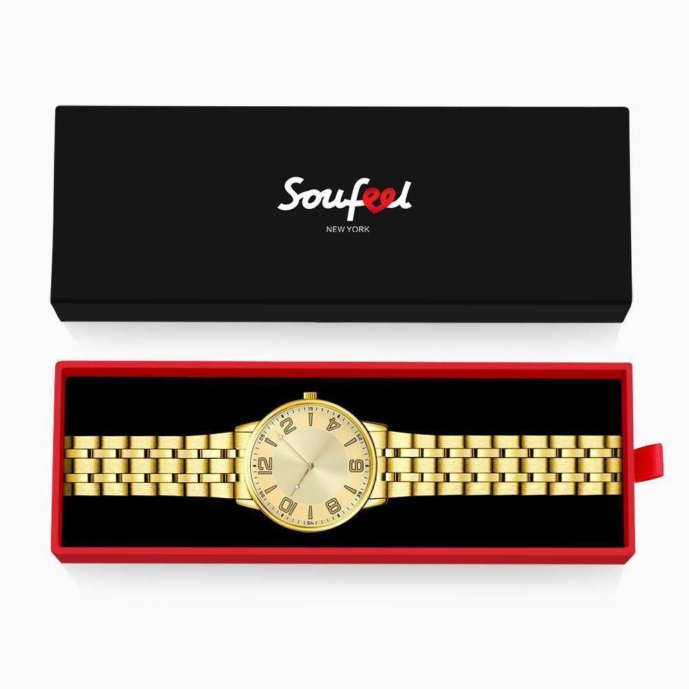 Luxury Elegant Mechanical Watches White Dial - Women's - soufeelus