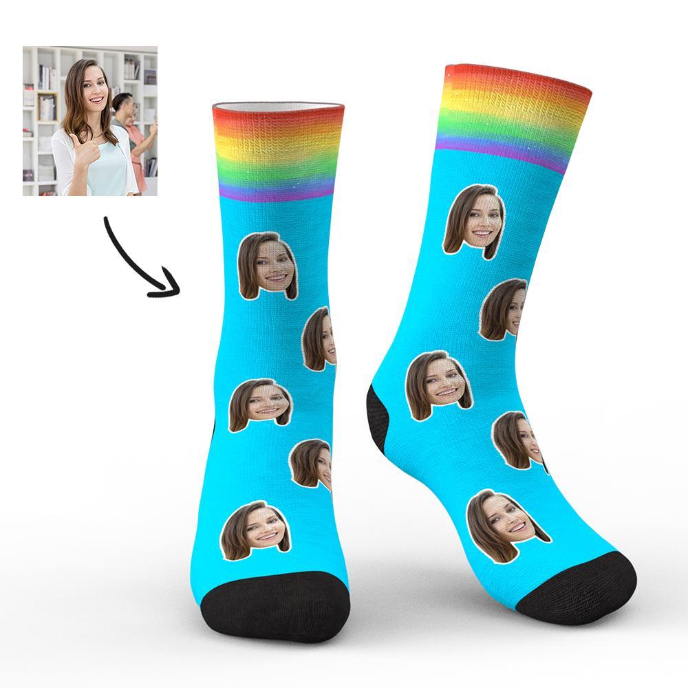 Custom Photo Socks Personalized Socks Suitable For Gifts For Him