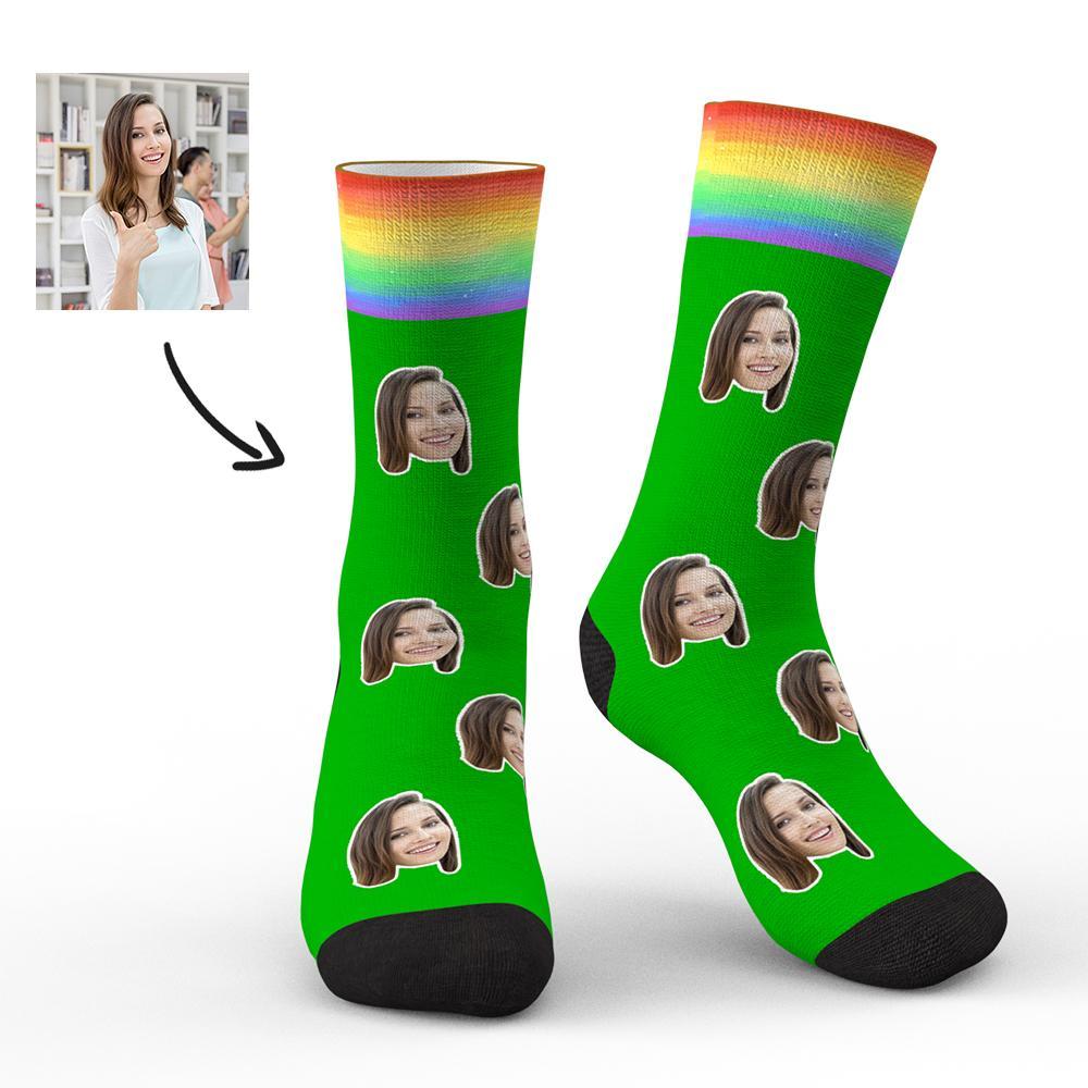 Custom Photo Socks Personalized Socks Suitable For Gifts For Him