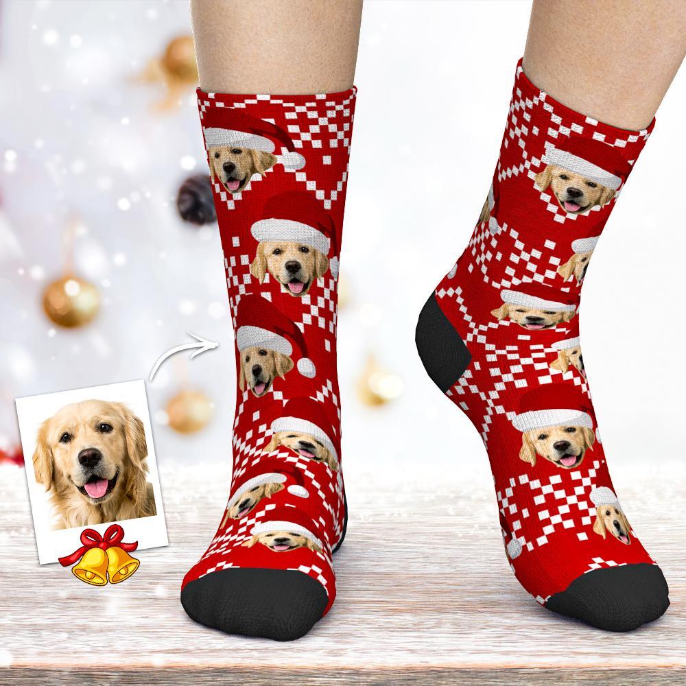 Custom Socks Face Socks Photo Socks Christmas Gifts For Pet Lovers