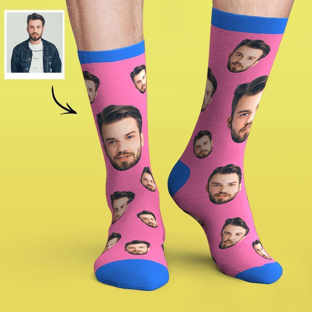 Custom Face Socks Colorful Candy Series Cwz550u