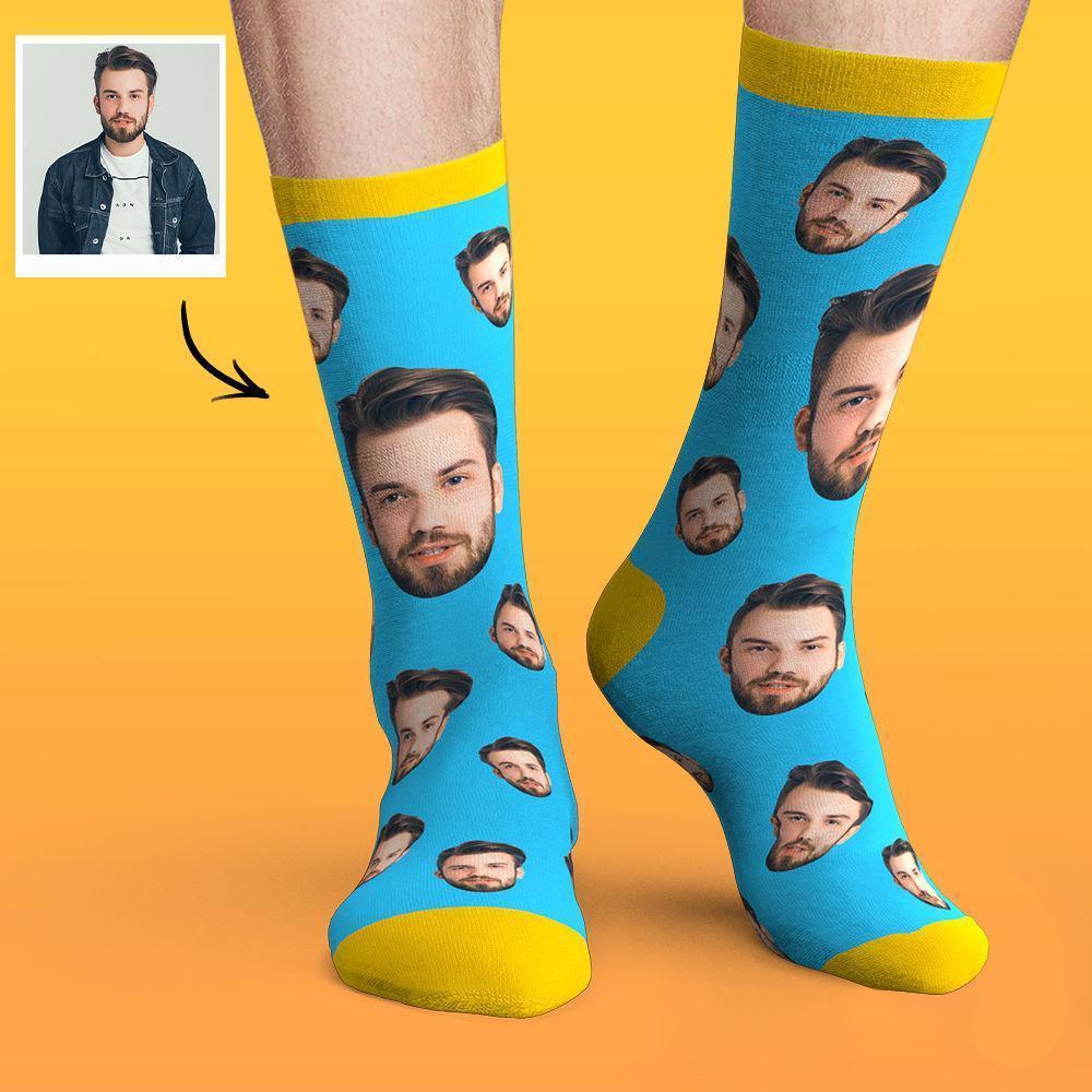 Custom Face Socks Colorful Candy Series Cwz550u