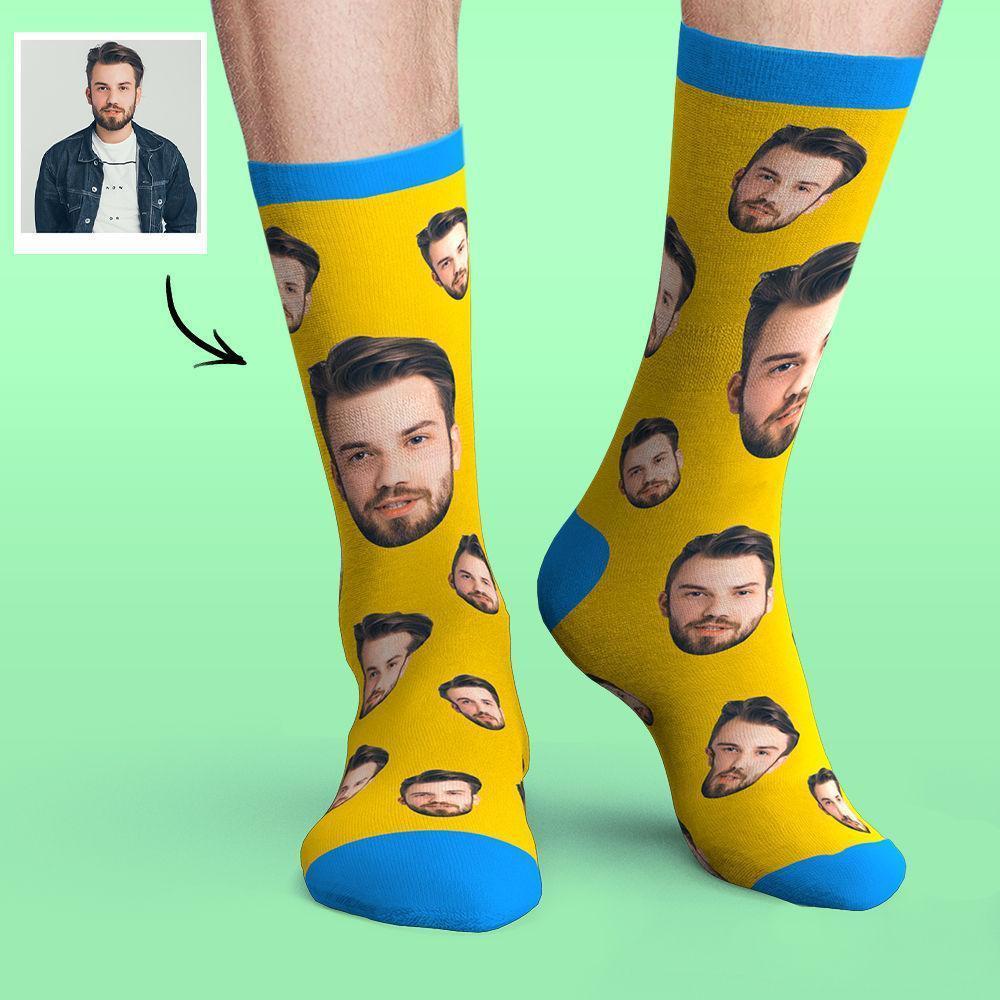 Custom Face Socks Colorful Candy Series Cwz550u