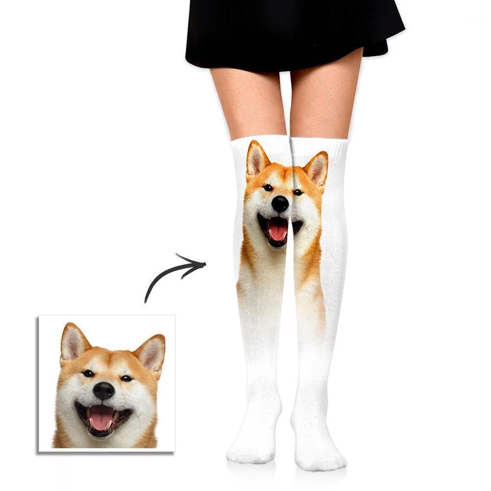 High Tube Socks Personalized Socks Knee High Printed Picture - soufeelus