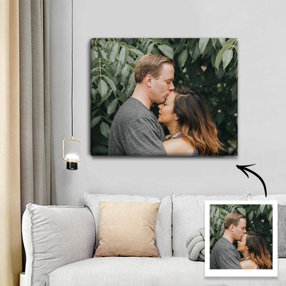 Personalised Photo Custom Oil Painting Gifts for Married Couple Frameless - soufeelus