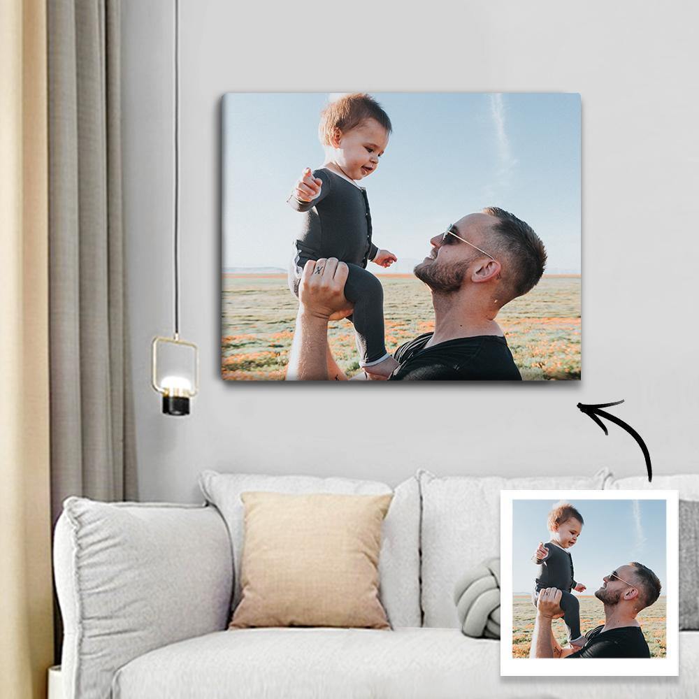 Personalised Photo Custom Oil Painting Gifts for Men Frameless - soufeelus