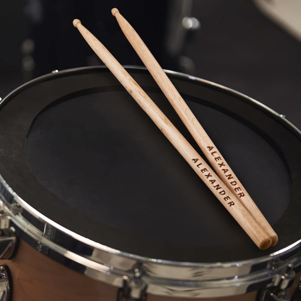 Custom Engraved Drumsticks Unique Gifts for Drummer - soufeelus