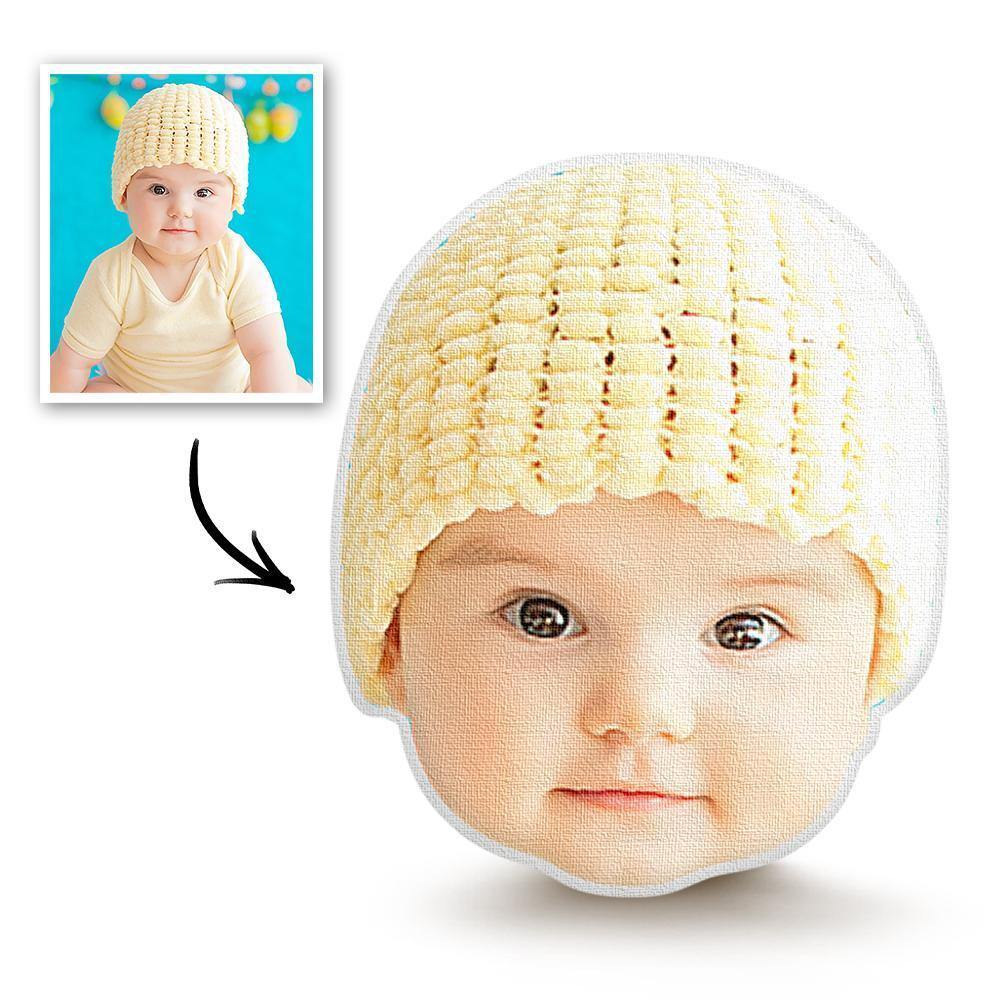 Custom Photo Face Pillow 3D Portrait Pillow - Baby's Gift - soufeelus