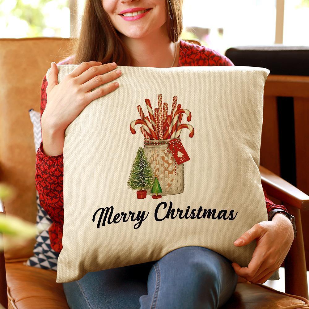 Custom Words Pillow Christmas Pillow Decor Gift
