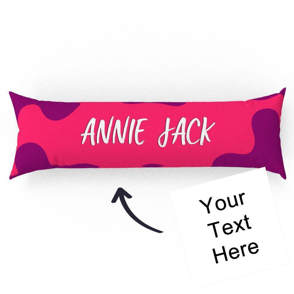 Custom Engraved Horizontal Pink Pillow Case Gifts-50?á150cm - soufeelus