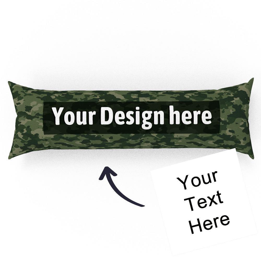 Custom Engraved Horizontal Green Pillow Case Gifts-50?á150cm - soufeelus