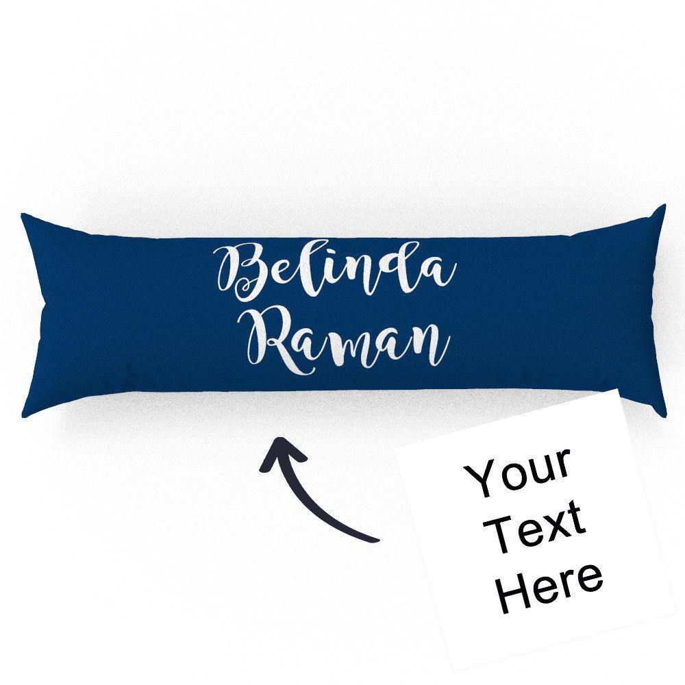 Custom Engraved Horizontal Blue Pillow Case Gifts-50?á150cm - soufeelus