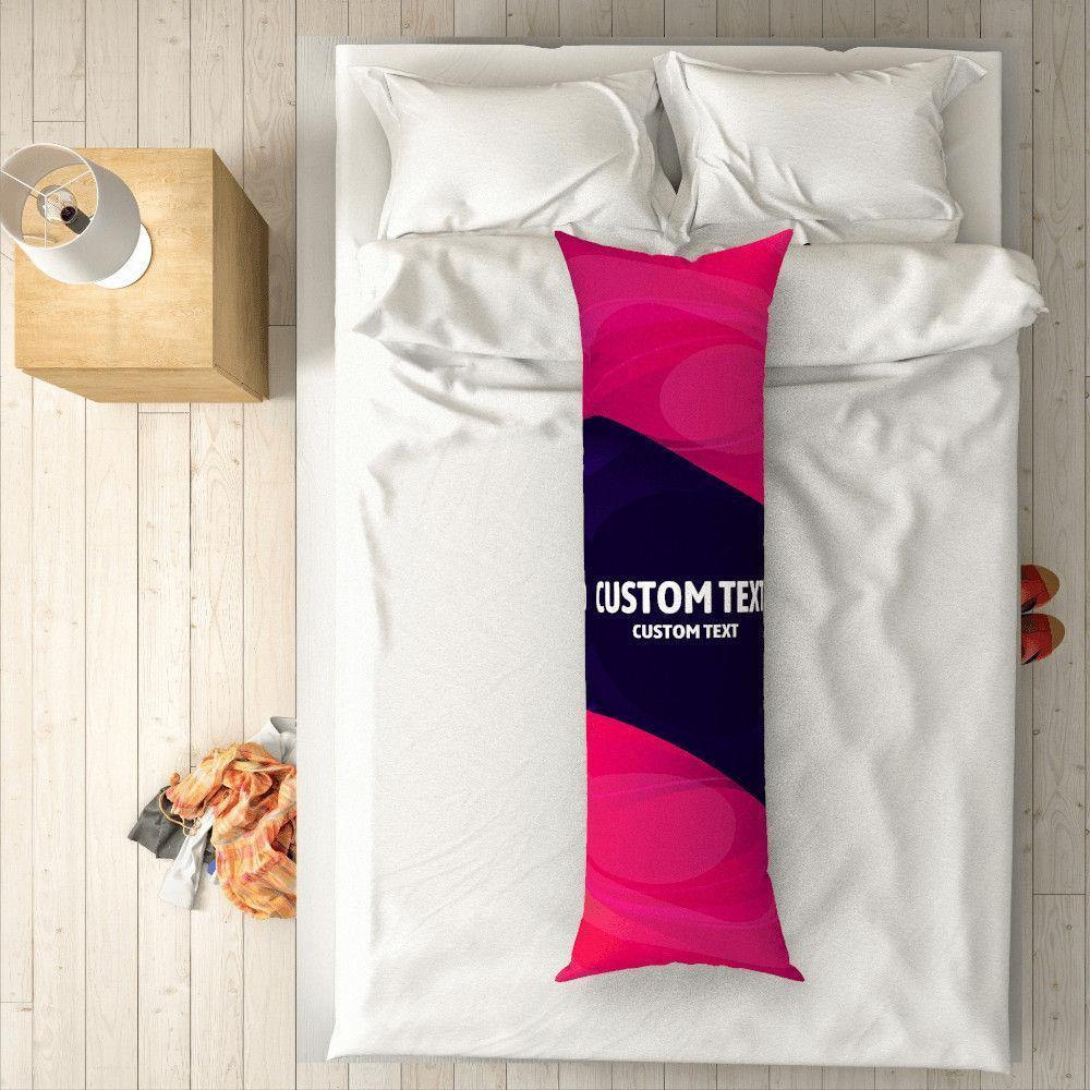 Custom Engraved Vertical Dark Blue Pillow Case Gifts-50?á150cm - soufeelus