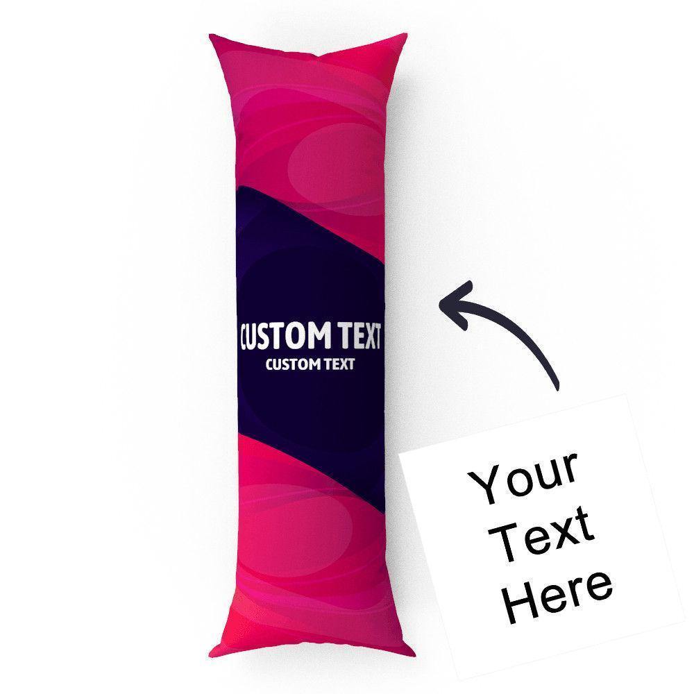 Custom Engraved Vertical Dark Blue Pillow Case Gifts-50?á150cm - soufeelus