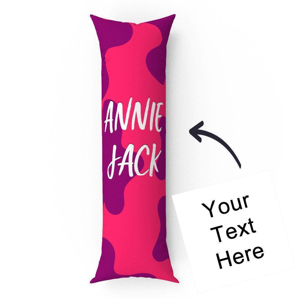Custom Engraved Vertical Pink Pillow Case Gifts-50?á150cm - soufeelus