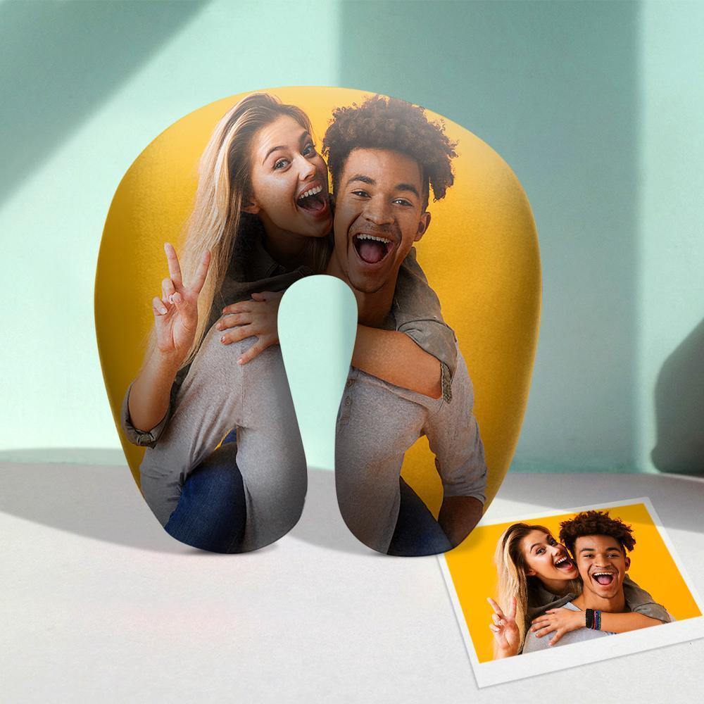 Custom Photo U-Shaped Pillow Comfortable Nursing Pillow -Friends - soufeelus