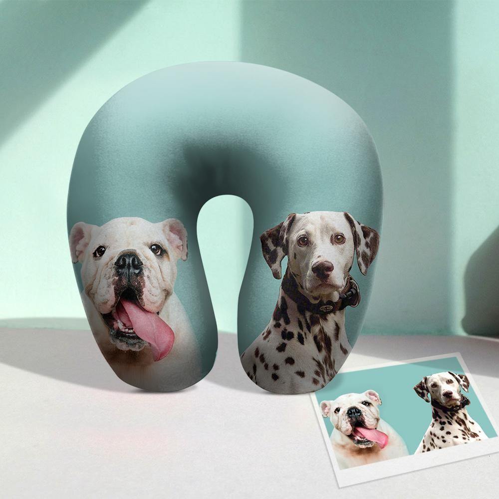 Custom Photo U-Shaped Pillow Comfortable Nursing Pillow -Pet - soufeelus