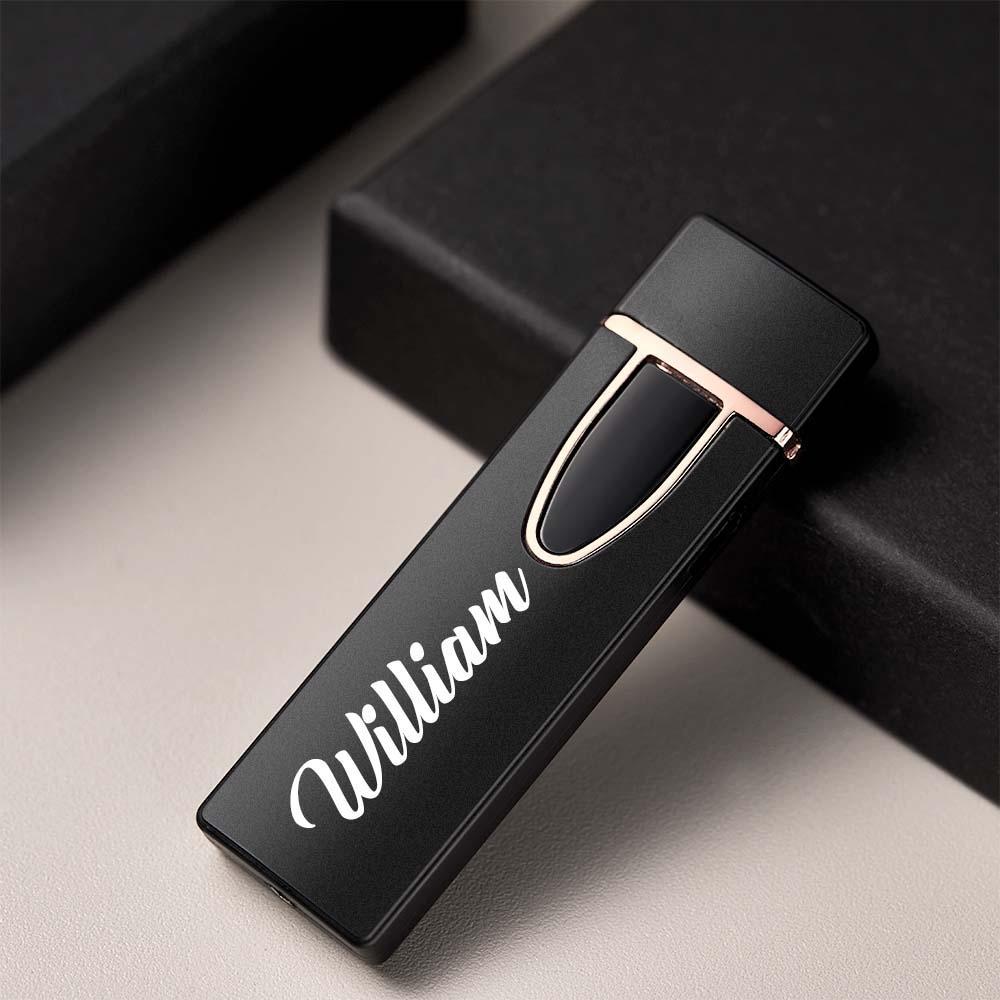 Personalized Black Engraved Lighter Bachelorette Party Favor Gift Best Man Gift for Him - soufeelus