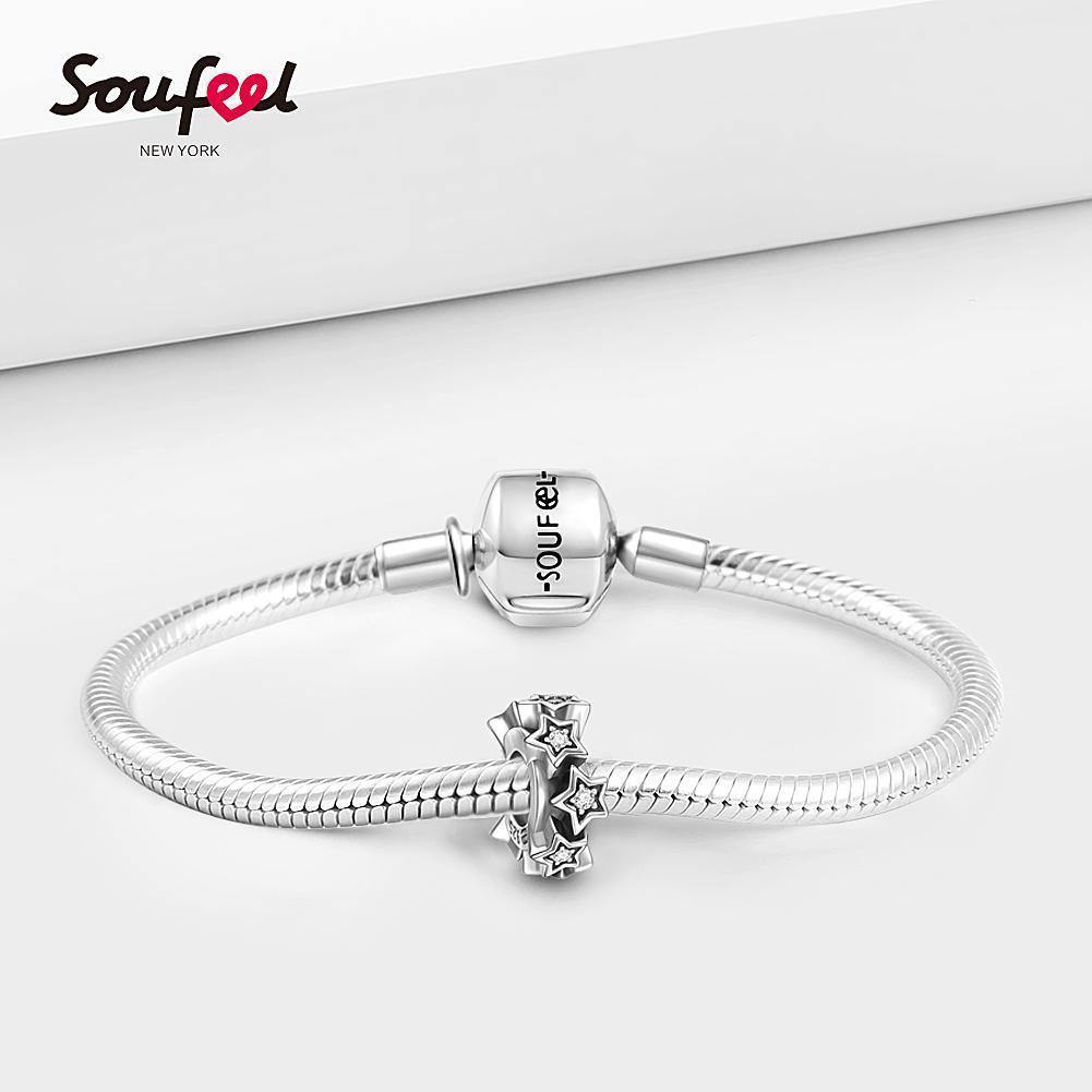 Stars Stopper Charm Silver - soufeelus