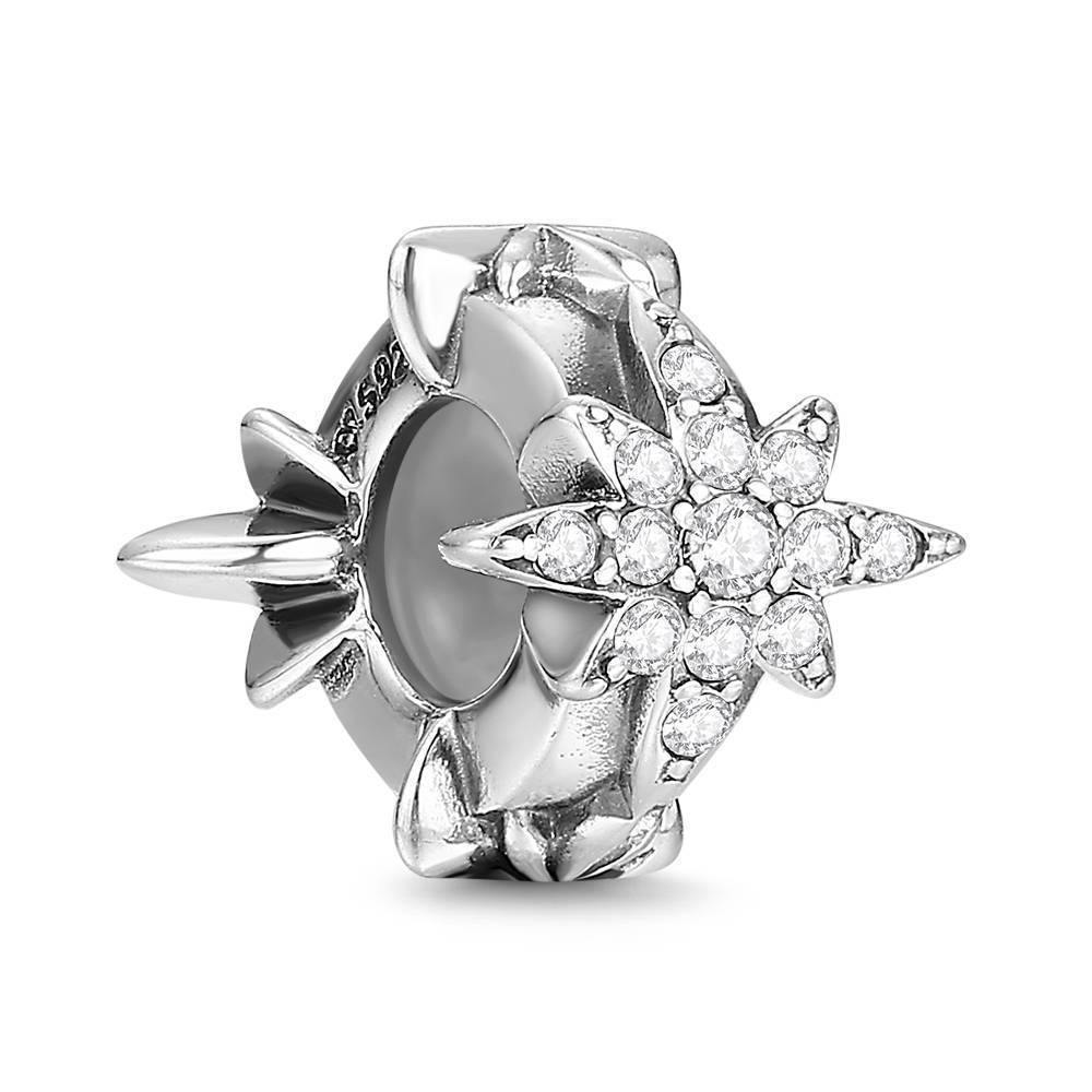 Meteorite Stopper Charm Soufeel Crystal Silver - soufeelus