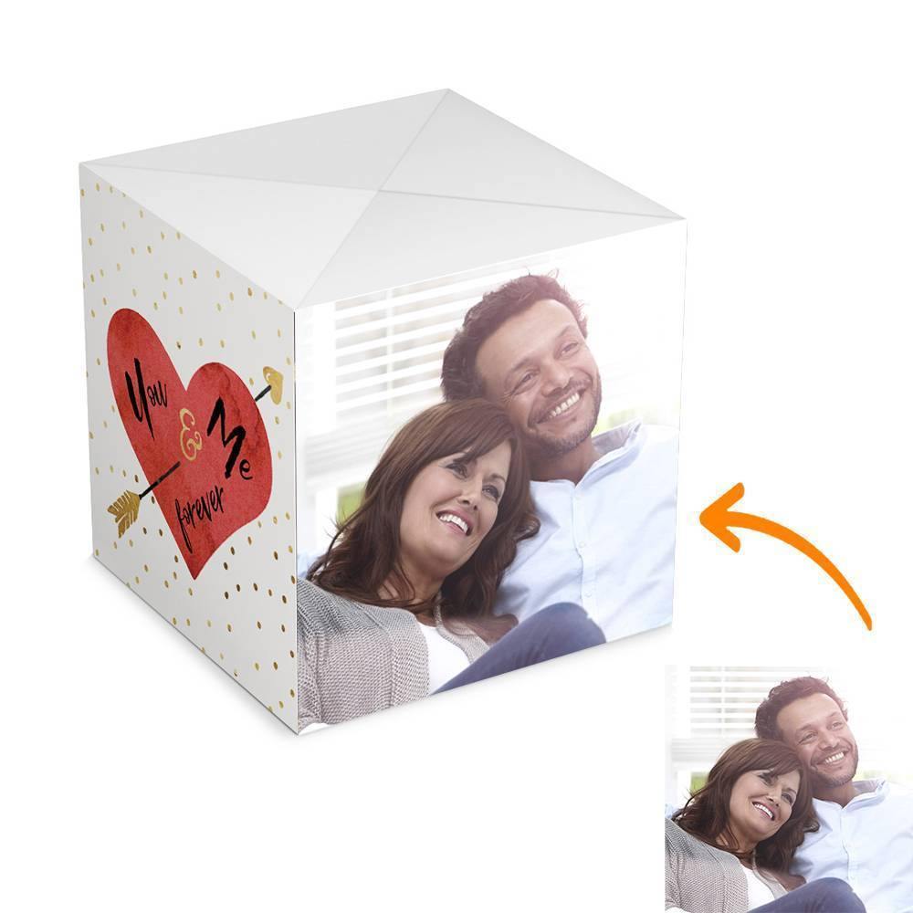 Surprise Box Custom Photo Surprise Explosion Bounce Box DIY  for Couples - soufeelus