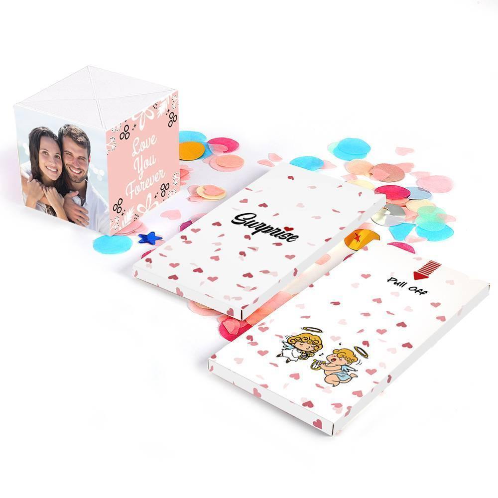 Surprise Box Custom Photo Surprise Explosion Bounce Box DIY - Sweet Love - soufeelus