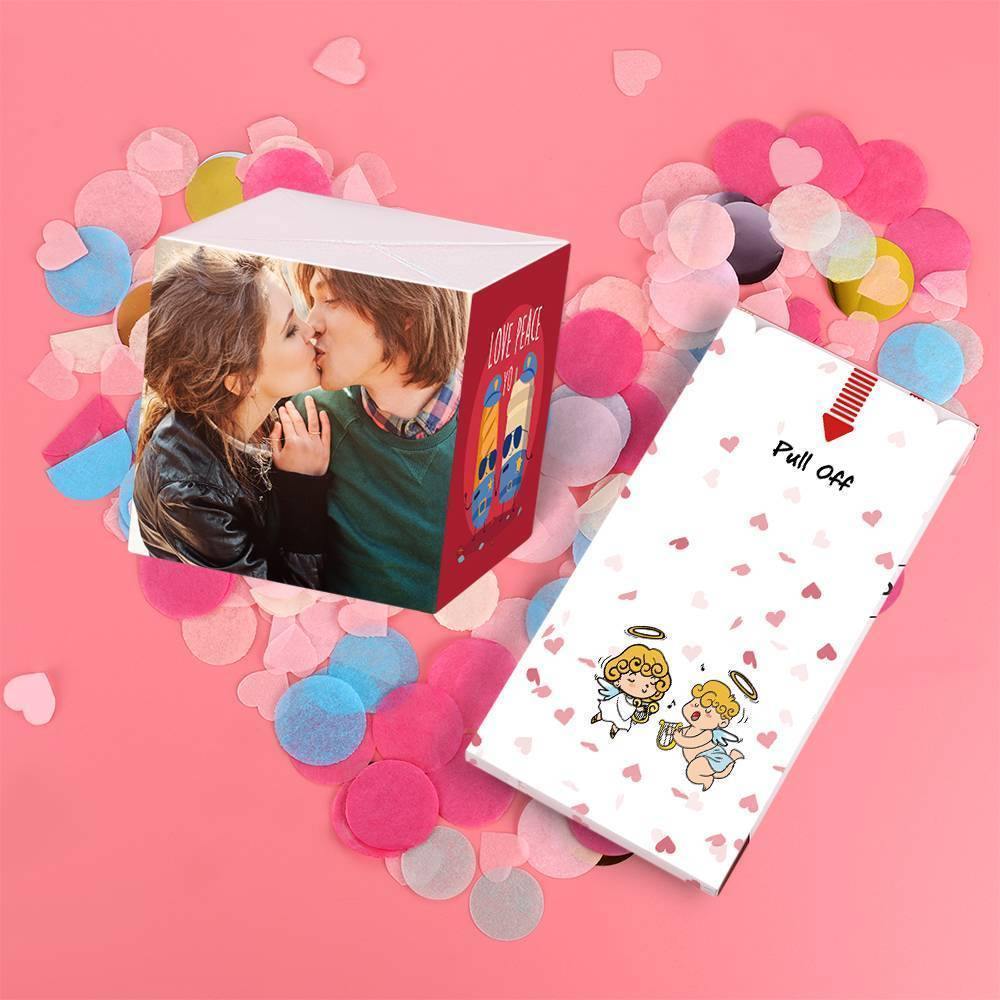 Surprise Box Custom Photo Surprise Explosion Bounce Box DIY  Best Friends Forever - soufeelus