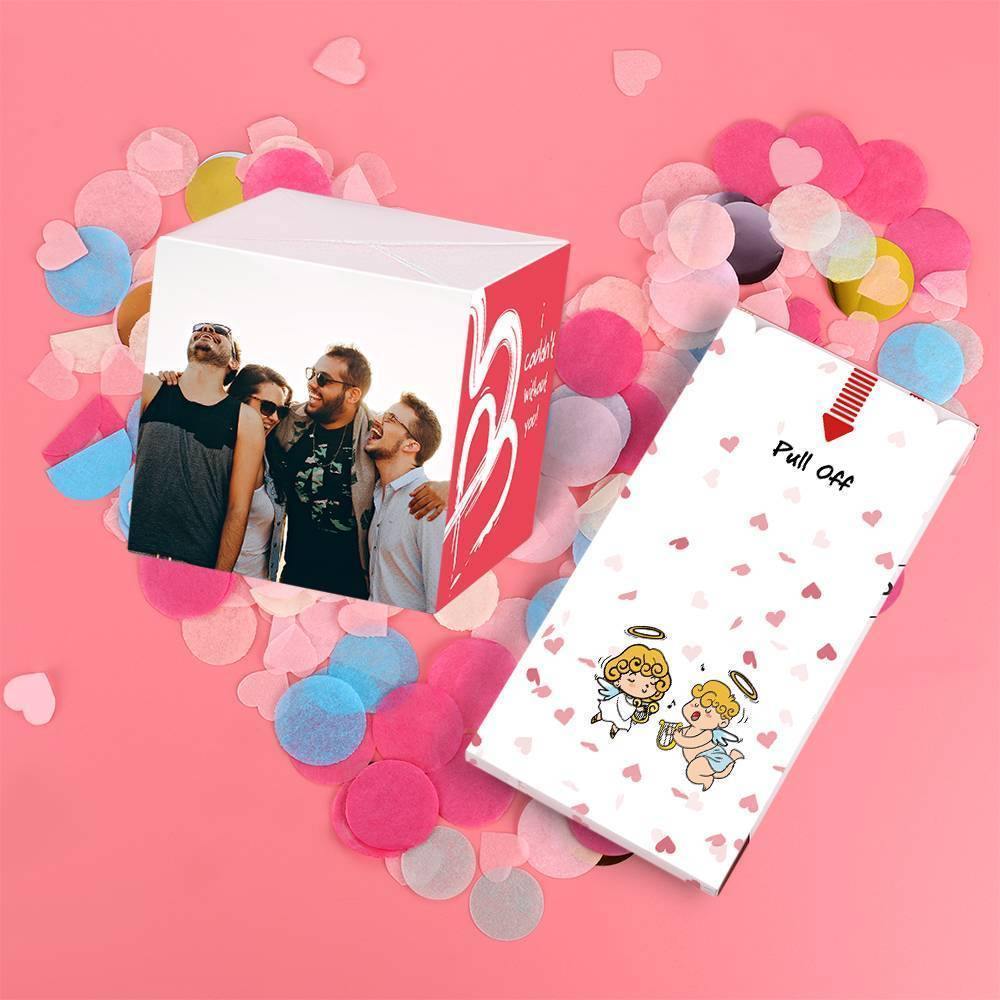 Surprise Box Custom Photo Surprise Explosion Bounce Box DIY - You're the Best - soufeelus