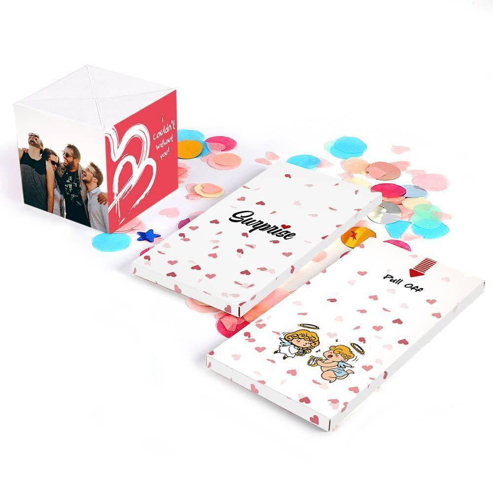 Surprise Box Custom Photo Surprise Explosion Bounce Box DIY - You're the Best - soufeelus