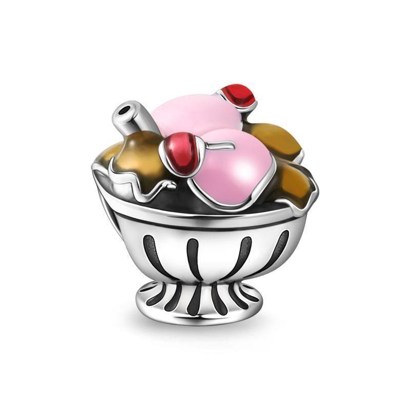 Ice Cream Charm Silver - soufeelus