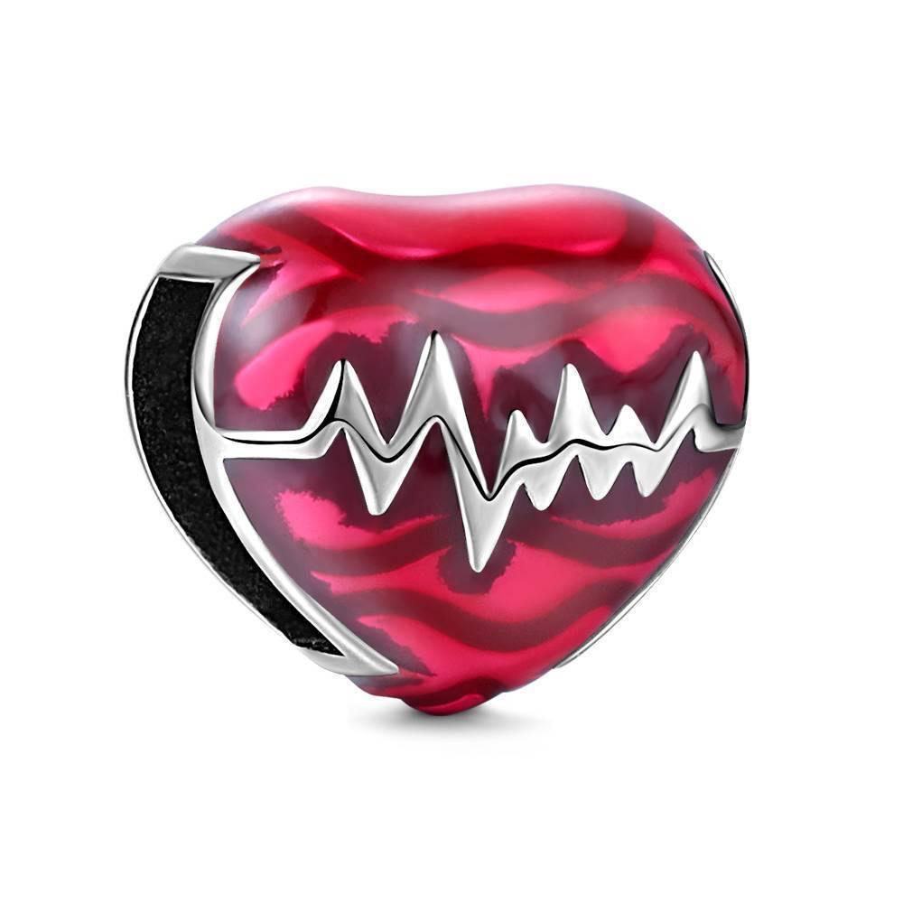 Exciting Heartbeat Charm - Reflexions Charms - soufeelus