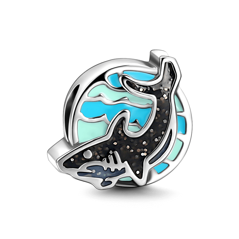 Shark Charm Silver - soufeelus