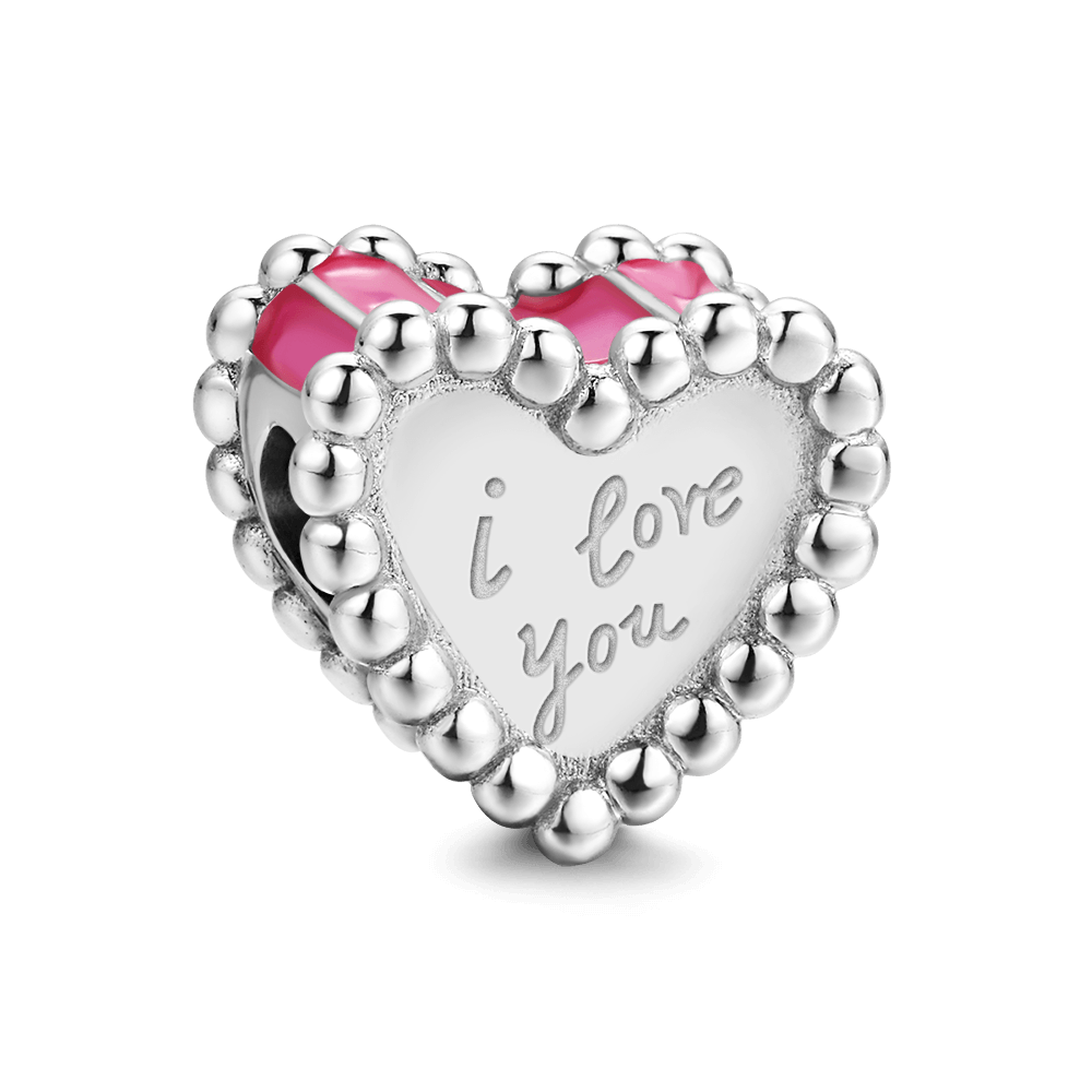 I Love You Heart Charm - soufeelus