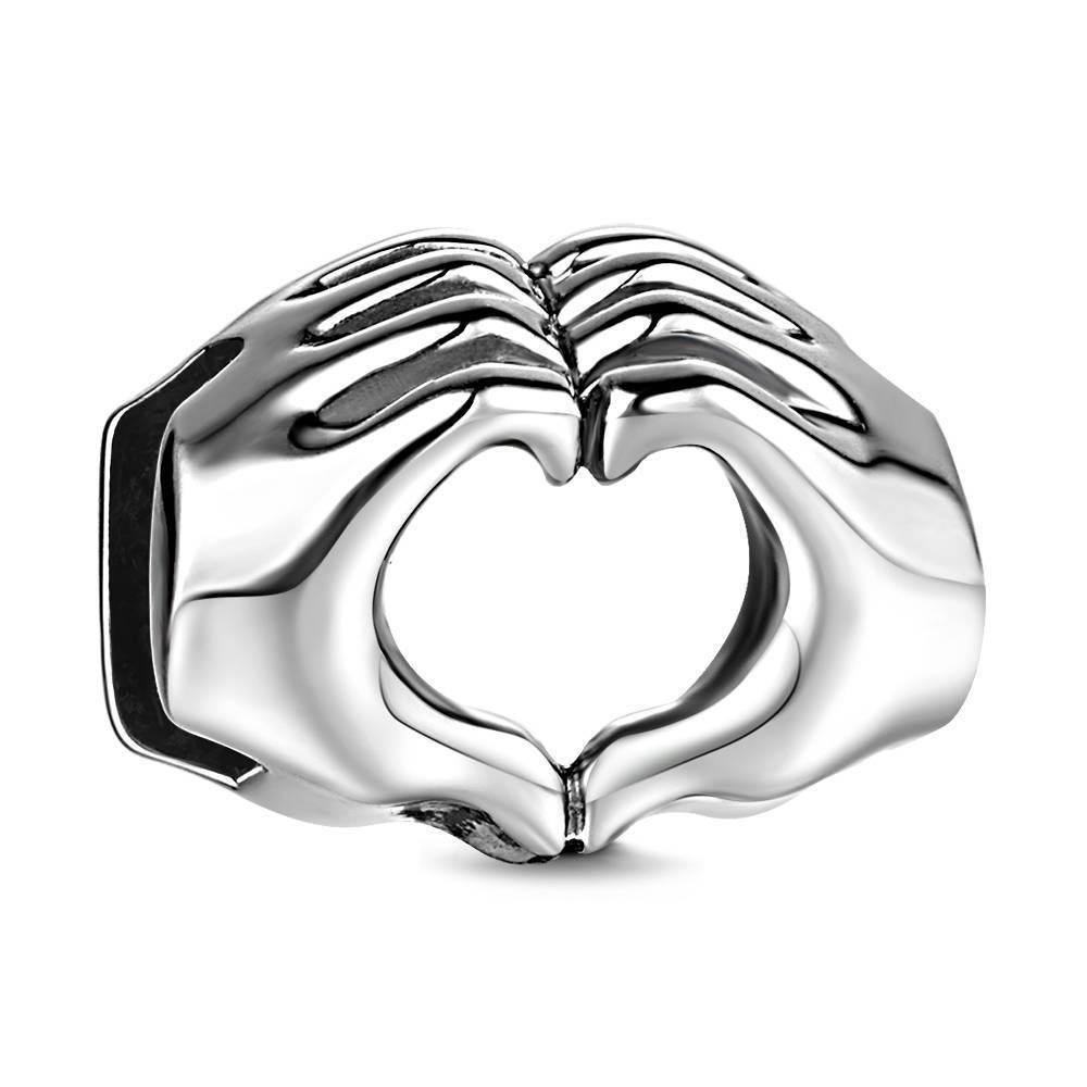Fingers Heart Charm Love You - Reflexions Charms - soufeelus