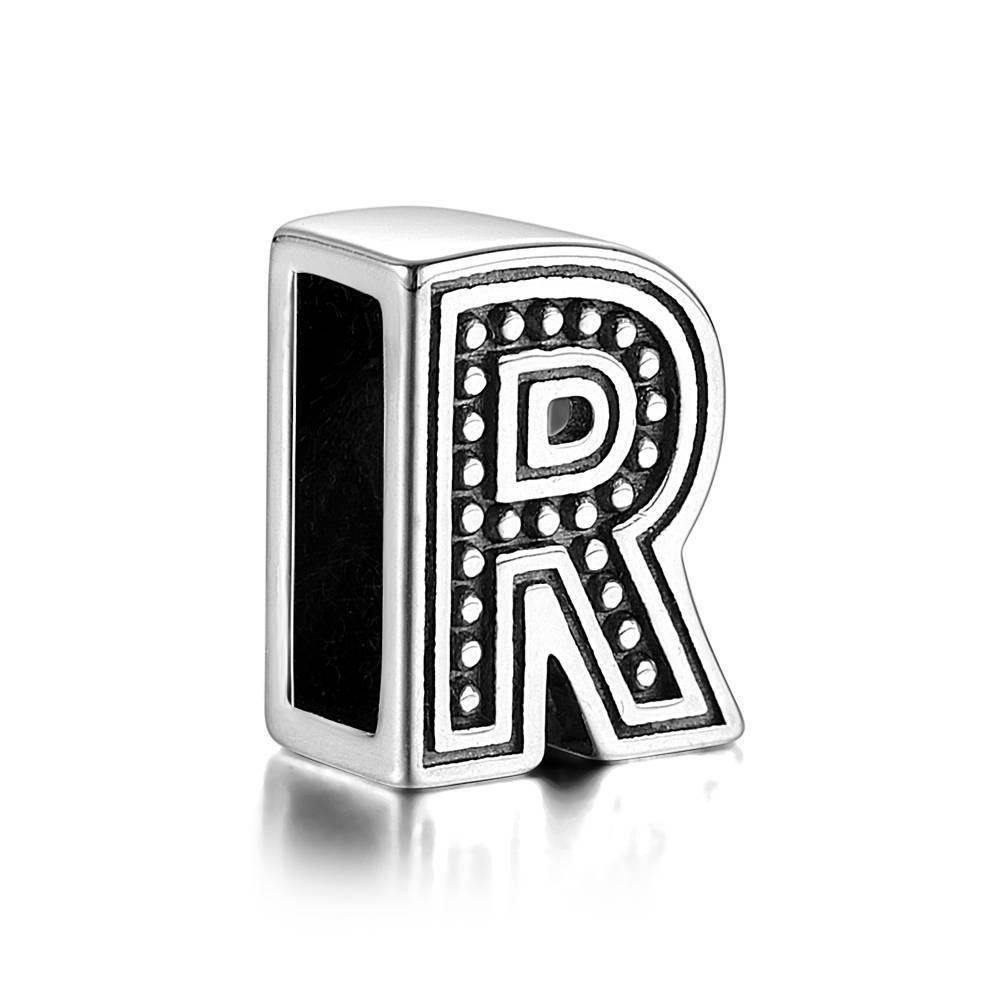 Initial Letter R Charm - Reflexions Charms - soufeelus