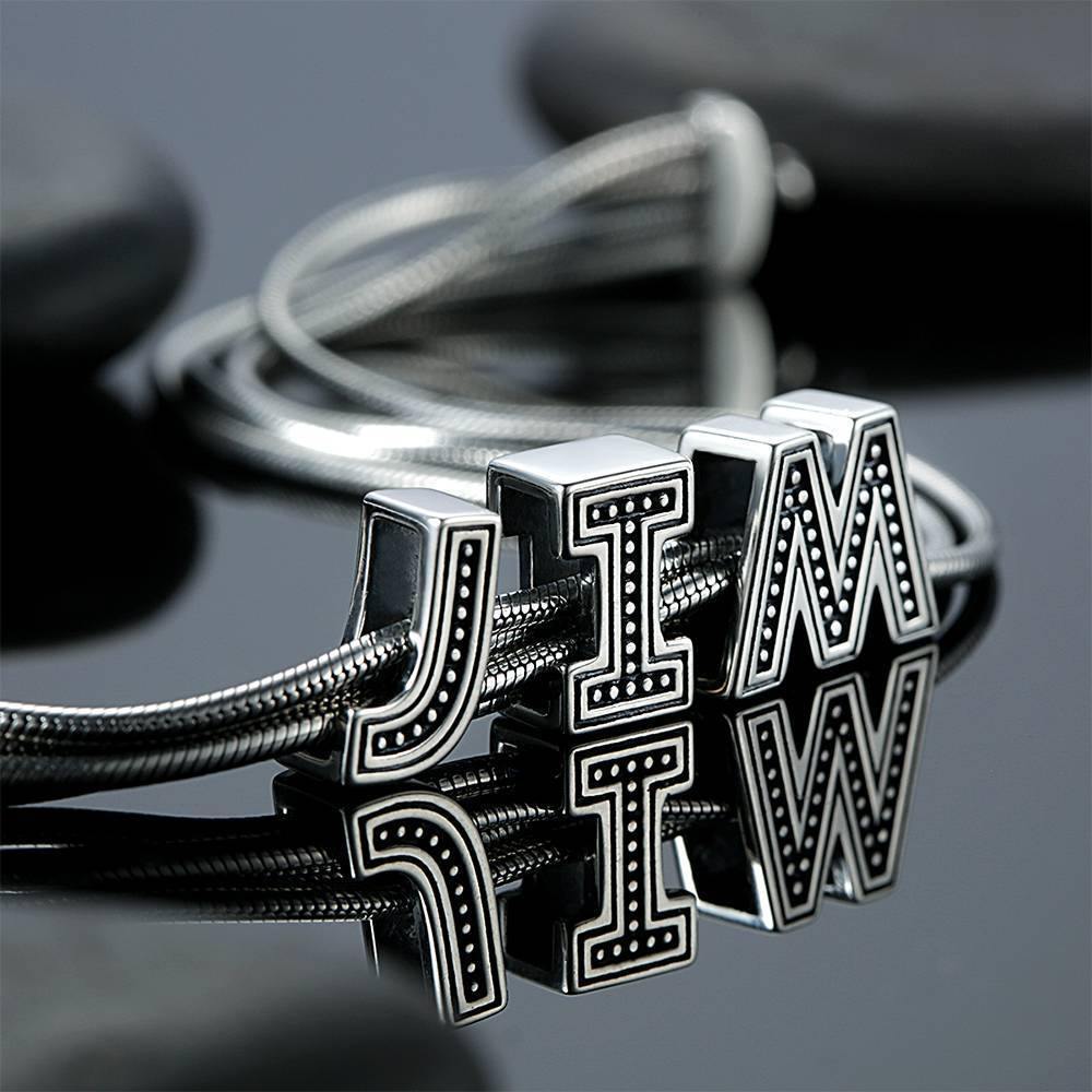 Initial Letter M Charm - Reflexions Charms - soufeelus