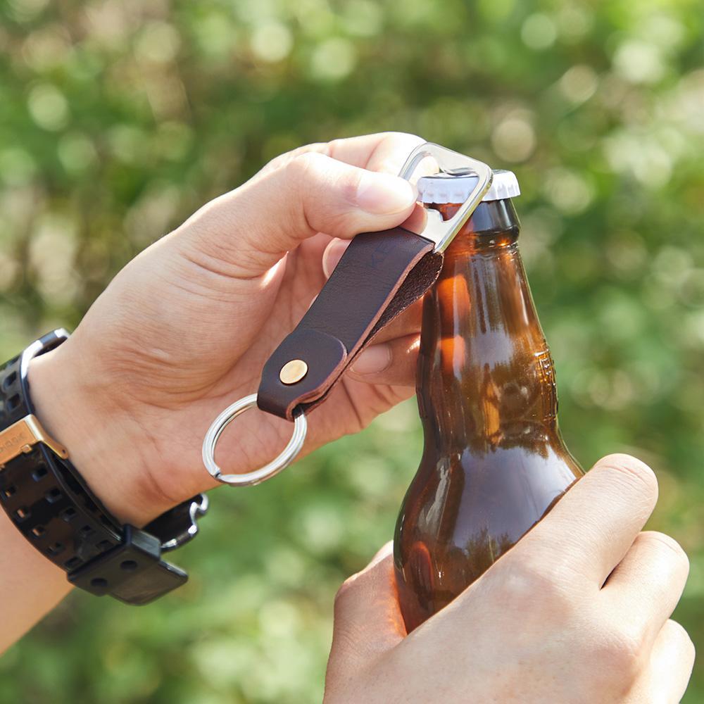 Custom Engraved Bottle Opener Keychain Beer Key Fob Gifts For Dad - soufeelus