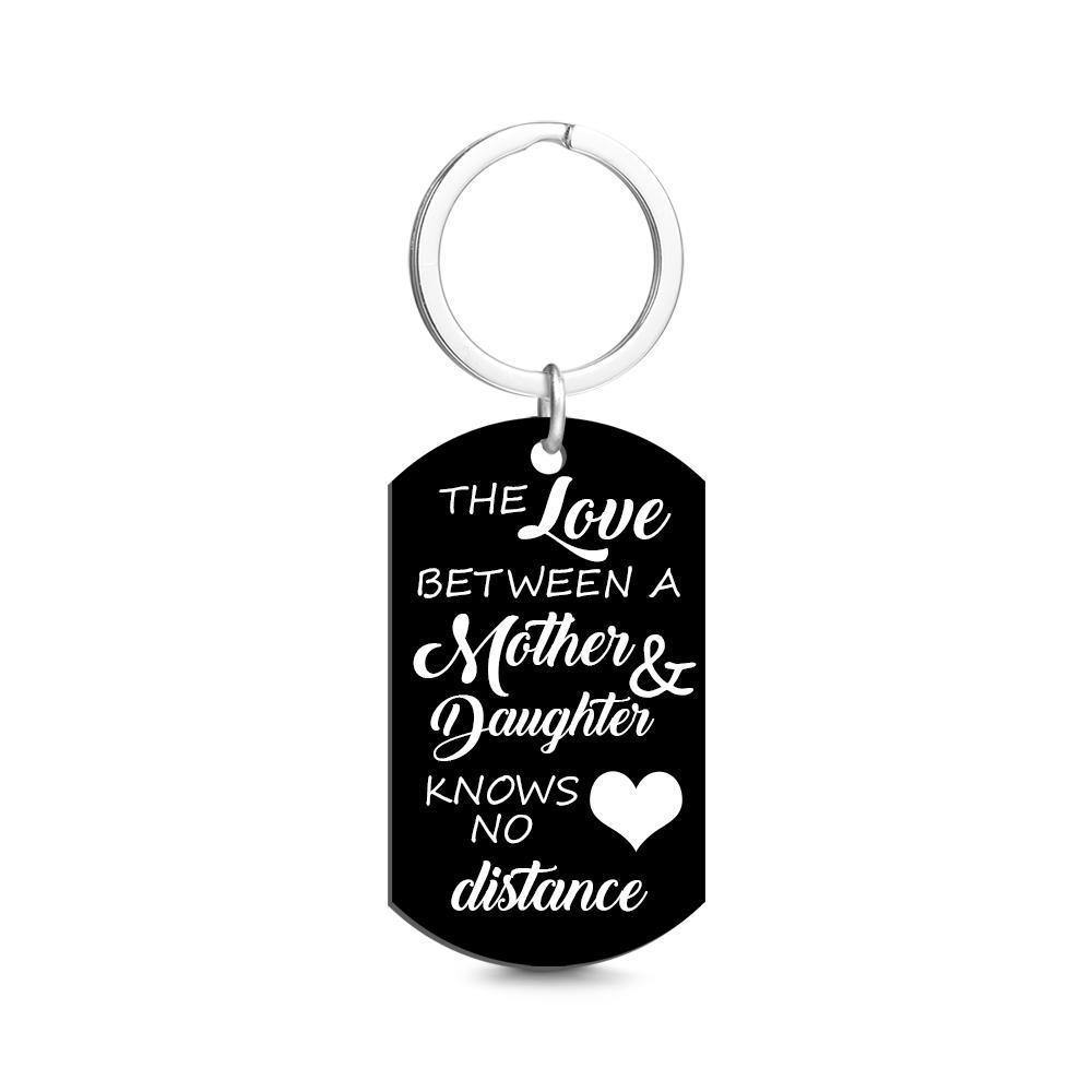 Photo Engraved Tag Keychain Memory Gifts - soufeelus