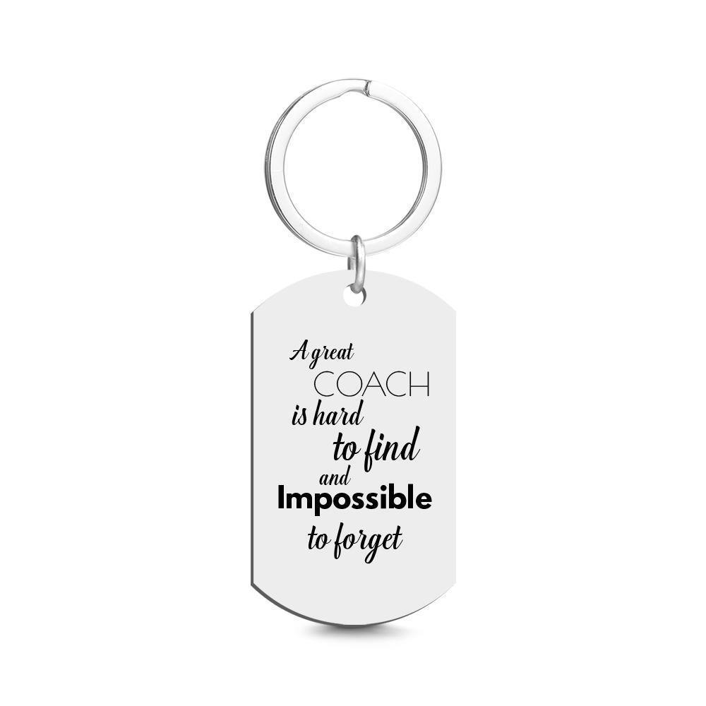 Photo Tag Keychain Keepsake Gifts for Father - soufeelus