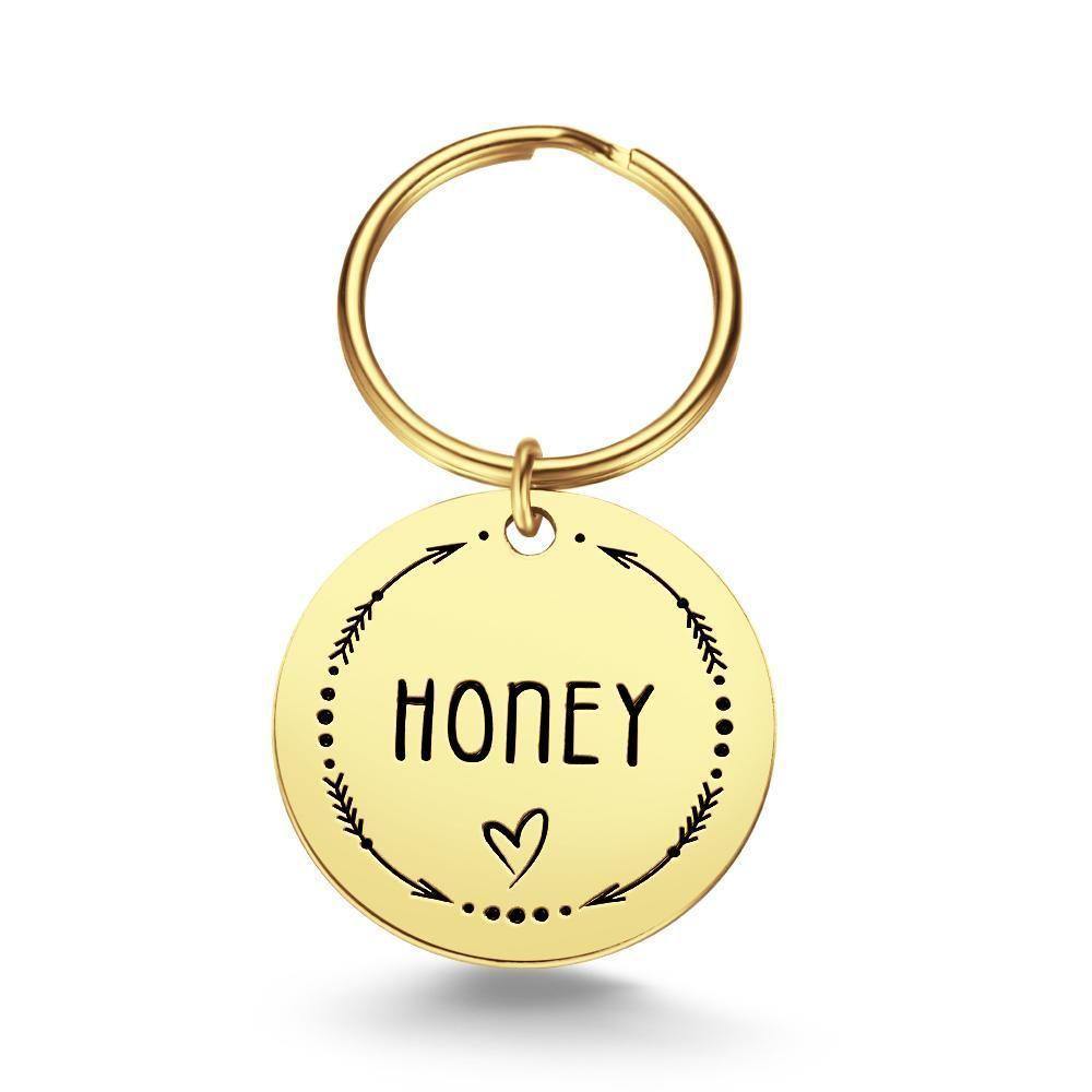 Custom Pet ID Tag for Dogs & Cat, Engraved Pet Tag, Stamped Pet ID, Personalised Pet Accessory and Pet Jewellery 14k Gold Plated - soufeelus