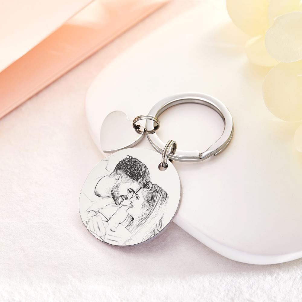 Personalized Calendar Keychain Significant Date Marker Gifts for Couples