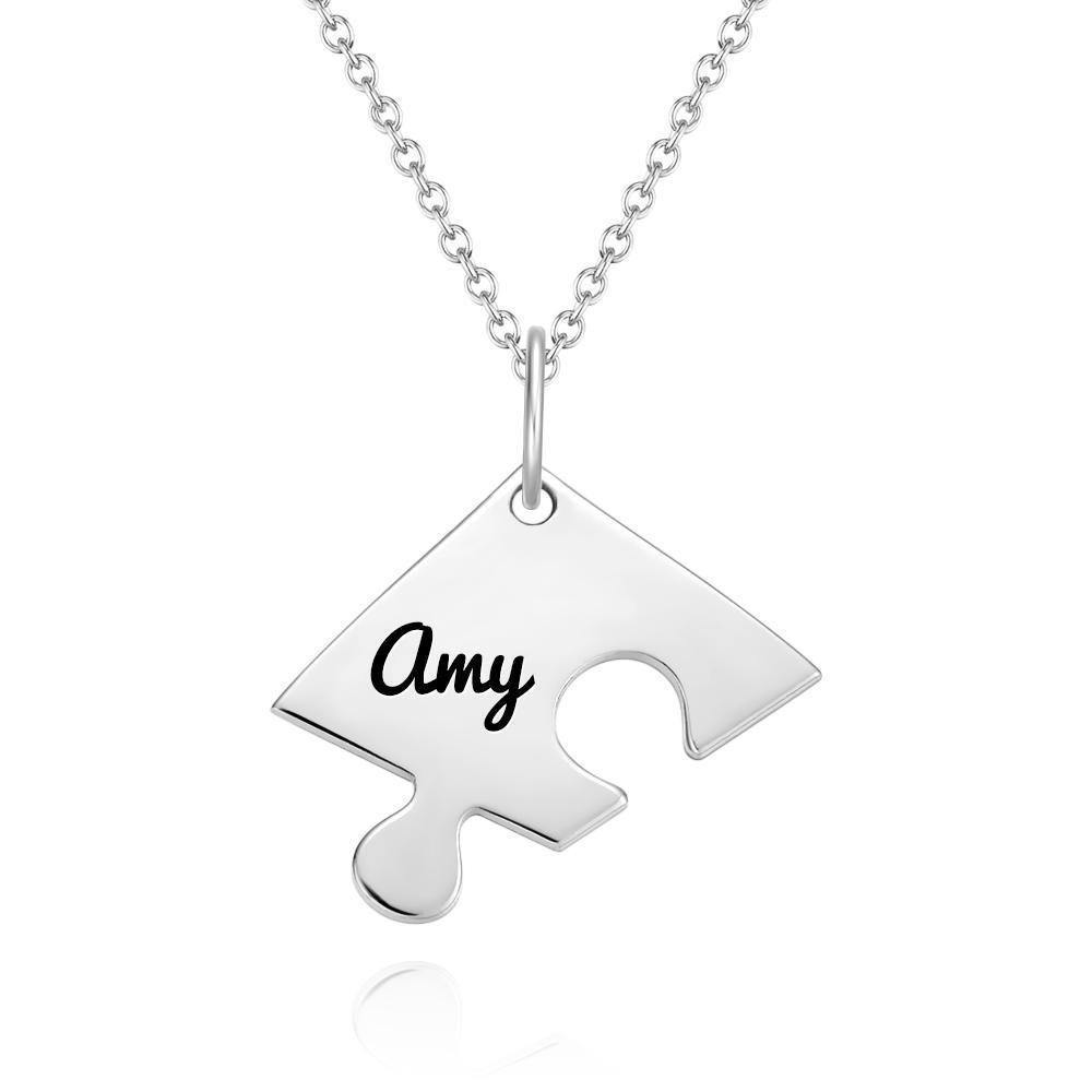 Custom Engraved Necklace Best Friend Necklace Memorial Gift - soufeelus