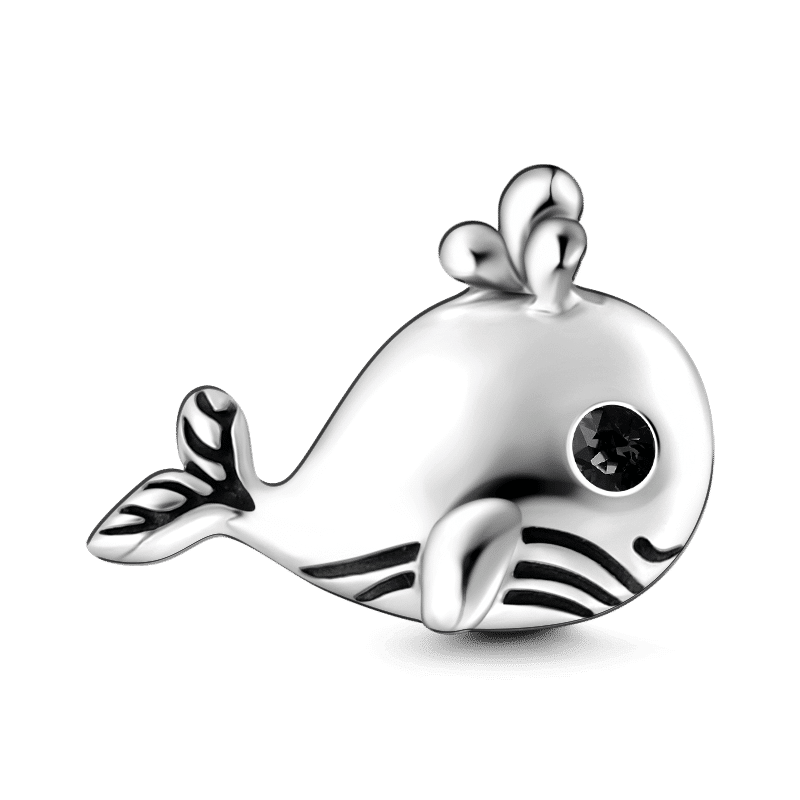 Whale Petite Locket Charm - soufeelus