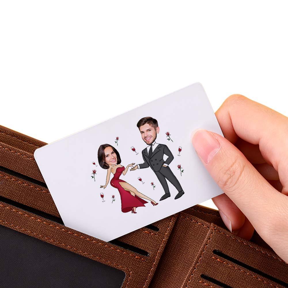 Scannable AR VR Animation 3D Card Virtual Reality Animation AR Graphic Cards for Couple - soufeelus