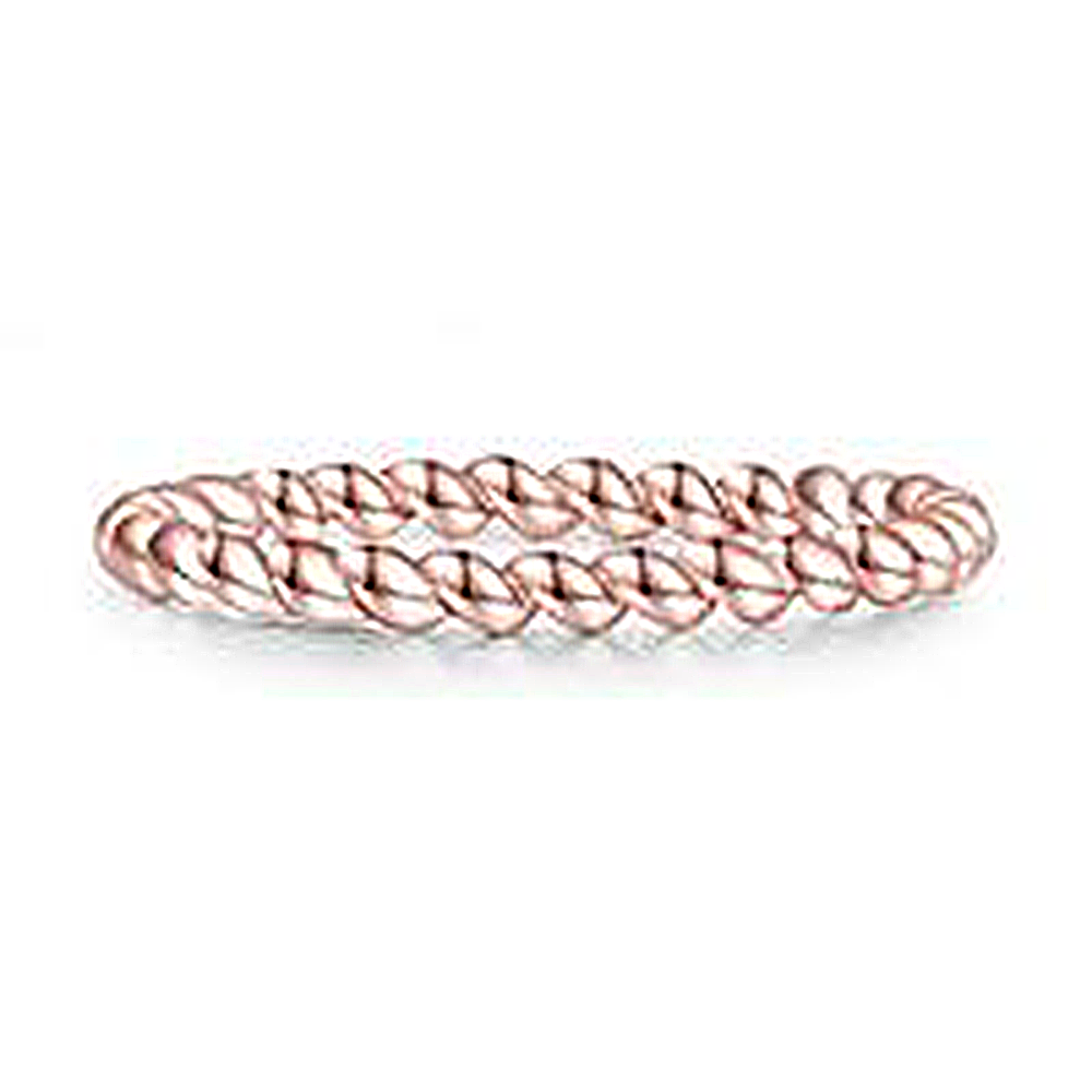 Elegant Series Rose Gold Concise Style Ring 925 Sterling Silver